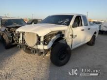 2023 Dodge 1500 4x4 Extended-Cab Pickup Truck Not Running, Condition Unknown) (Wrecked, Passenger Fr