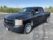 2013 Chevrolet Silverado 1500 Extended-Cab Pickup Truck Runs & Moves) (Bad Paint, Broken Driver Door