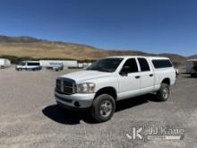 2008 Dodge RAM 2500 4x4 Quad-Cab Pickup Truck (Runs & Moves) (Jump to start) (Broken drivers window