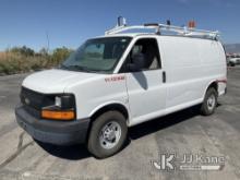 2012 Chevrolet Express G2500 Cargo Van Runs & Moves) (Airbag Light On, Wrecked Right Side