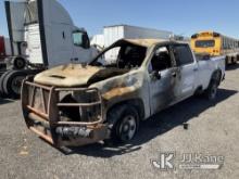 2022 Chevrolet Silverado 2500HD 4x4 Crew-Cab Pickup Truck Burned Down