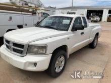 2009 Dodge Dakota 4x4 Extended-Cab Pickup Truck Runs & Moves) (Bed Door Does Not Open