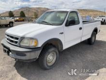 1997 Ford F150 4x4 Pickup Truck Runs & Moves) (Paint Damage, Seat Damage