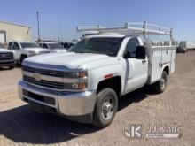 2017 Chevrolet Silverado 2500HD Service Truck Runs & Moves) (Runs Rough, Check Engine Light Flashing