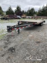 2017 Trail King TK16-2400 T/A Tagalong Equipment Trailer Towable