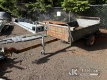 2005 Homemade Utility Trailer No Title, Condition Unknown