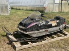 ARTIC CAT CHEETA 400 SNOWMOBILE, 3842 MILES SHOWING, FOR PARTS/REPAIR, NON-RUNNING