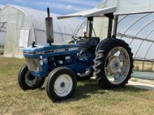 FORD 2810 TRACTOR, 3PT, PTO, 2-REMOTES, CANOPY, 12.4-42 REAR TIRES, 2945 HOURS SHOWING