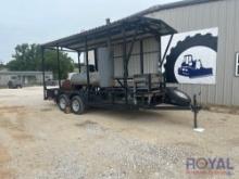 2012 Lawhorn Smoker 18ft T/A Trailer