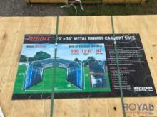 2024 Diggit 20ft x 30ft Steel Carport Shed