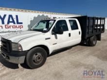 2006 Ford F350 Crew Cab 10ft Stake Bed Truck