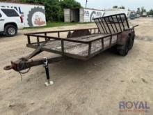 16FT Pintle Hitch T/A Trailer