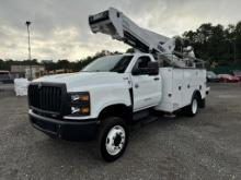 2022 International CV515 4x4 Versalift VTS-471 Bucket Truck