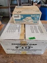 Chimney cap and roof cap