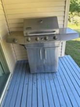 Aussie stainless propane grill Elite 4