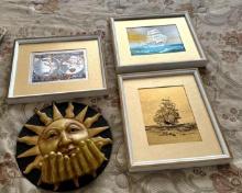 4- framed art and decor