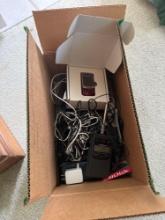 box of wires cell phone and more