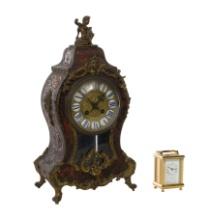 Samuel Marti French Boulle Mantel Clock