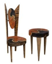 Grant-Noren (20th Century) 'Wing Chair' and Table