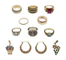 14k and 10k Gold Jewelry Assortment