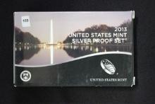 2013 U.S. Mint Silver Proof Set