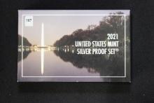 2021 U.S. Mint Silver Proof Set