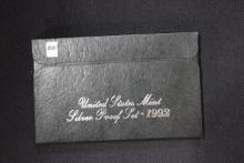 1992 U.S. Mint Silver Proof Set