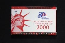 2000 U.S. Mint Silver Proof Set