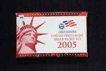 2005 U.S. Mint Silver Proof Set