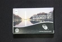 2013 U.S. Mint Silver Proof Set