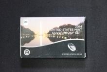 2014 U.S. Mint Silver Proof Set