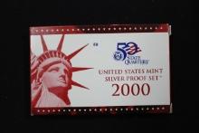 2000 U.S. Mint Silver Proof Set