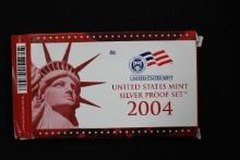 2004 U.S. Mint Silver Proof Set