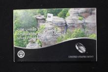 2016 U.S. America the Beautiful Quarters Silver Proof Set