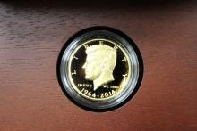 50th Anniversary Kennedy Half Dollar Gold Proof Coin