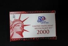 2000 U.S. Mint Silver Proof Set