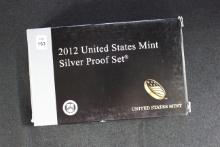 2012 U.S. Mint Silver Proof Set