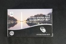 2013 U.S. Mint Silver Proof Set