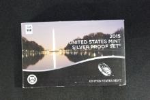 2015 U.S. Mint Silver Proof Set