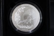 America the Beautiful 5 Oz. Silver Unc. Coin Kisatchie National Forest, Louisiana