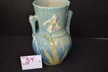 Roseville No. 917-6 Blue Iris Vase