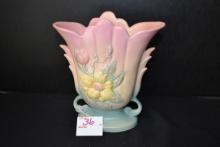 Vintage Hull Pottery No. 1 Magnolia 8-1/2" Vase