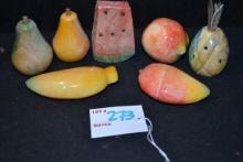 Group of Marble Fruit