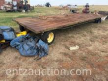 20' FLATBED COTTON TRAILER