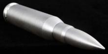 10 OUNCE OZT 999 FINE SILVER .50 CALIBER BULLET