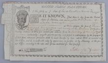 1795 UNITED STATES LOAN CERTIFICATE