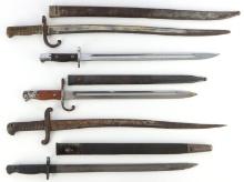 WWI BRITISH ARGENTINE & FRENCH SWORD BAYONET LOT 5