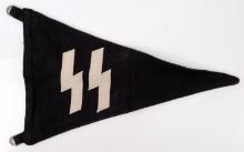 WWII GERMAN THIRD REICH SS DUTCH PENNANT