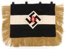 GERMAN THIRD REICH DEUTSCHE JUGEND BUGLE BANNER