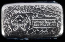 10 OUNCE OZT .999 FINE SILVER BAR INGOT